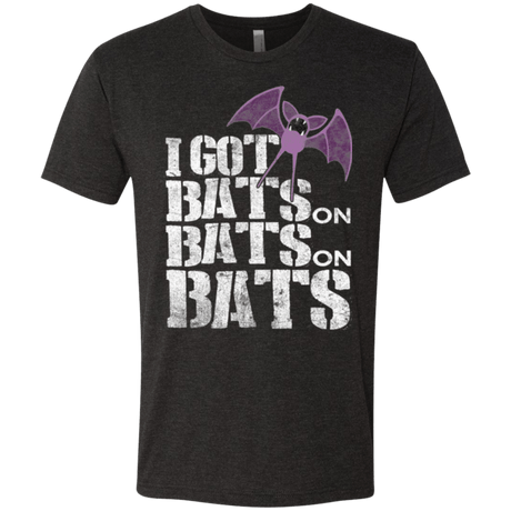 T-Shirts Vintage Black / Small Bats on Bats on Bats Men's Triblend T-Shirt