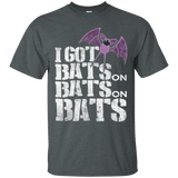 T-Shirts Dark Heather / Small Bats on Bats on Bats T-Shirt