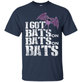 T-Shirts Navy / Small Bats on Bats on Bats T-Shirt