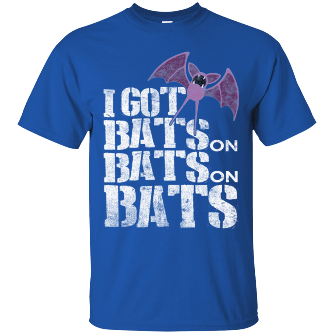 T-Shirts Royal / Small Bats on Bats on Bats T-Shirt