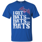 T-Shirts Royal / Small Bats on Bats on Bats T-Shirt