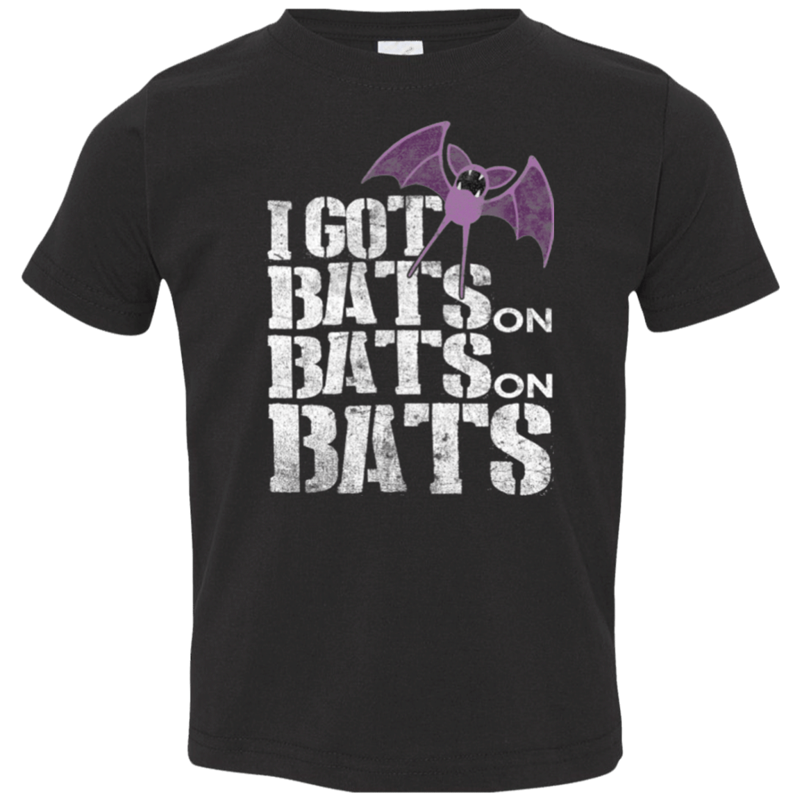 T-Shirts Black / 2T Bats on Bats on Bats Toddler Premium T-Shirt