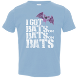 T-Shirts Light Blue / 2T Bats on Bats on Bats Toddler Premium T-Shirt