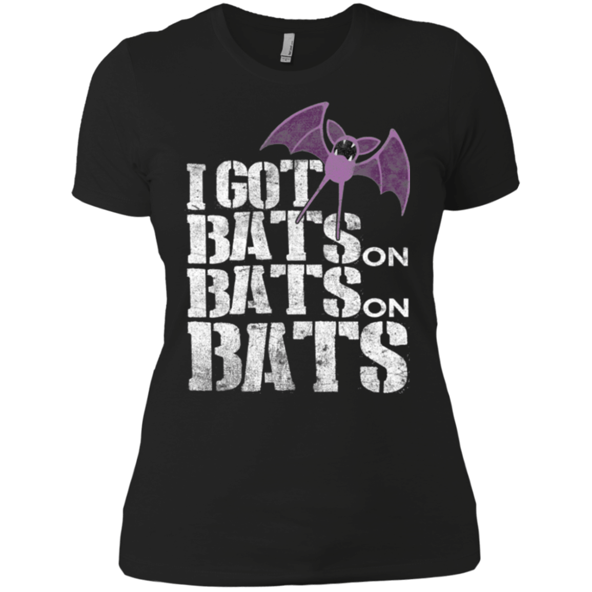 T-Shirts Black / X-Small Bats on Bats on Bats Women's Premium T-Shirt