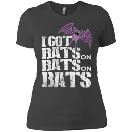 T-Shirts Heavy Metal / X-Small Bats on Bats on Bats Women's Premium T-Shirt