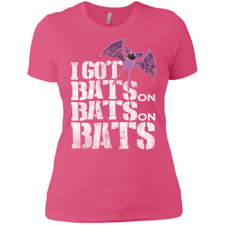 T-Shirts Hot Pink / X-Small Bats on Bats on Bats Women's Premium T-Shirt