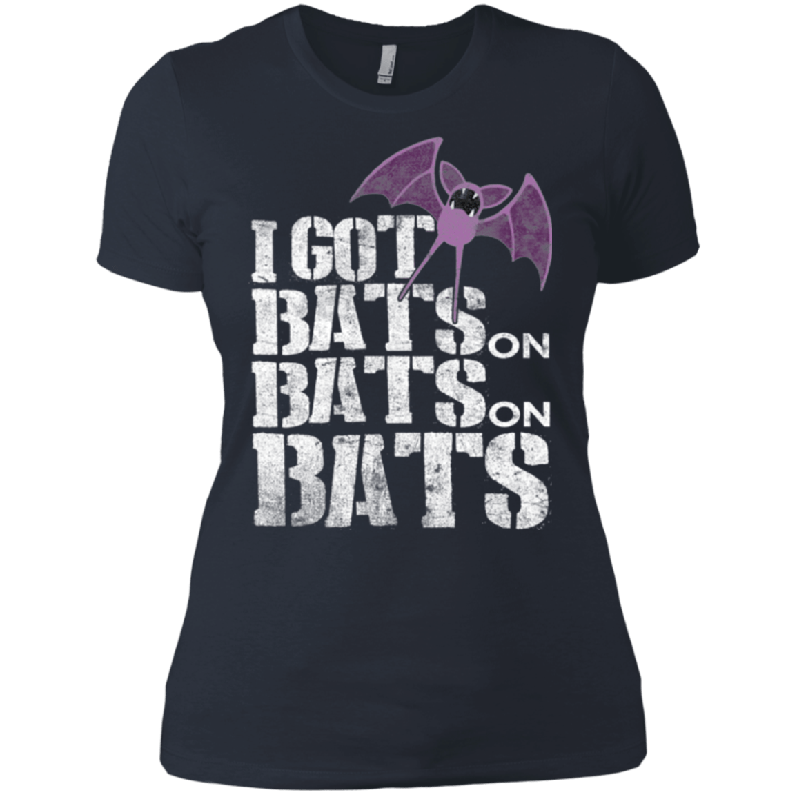 T-Shirts Indigo / X-Small Bats on Bats on Bats Women's Premium T-Shirt