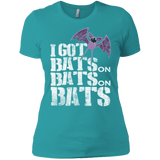 T-Shirts Tahiti Blue / X-Small Bats on Bats on Bats Women's Premium T-Shirt