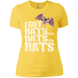T-Shirts Vibrant Yellow / X-Small Bats on Bats on Bats Women's Premium T-Shirt