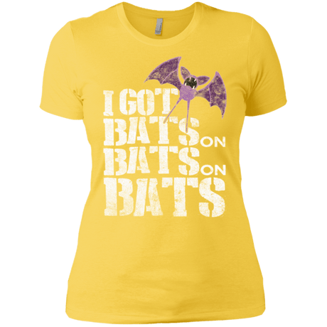 T-Shirts Vibrant Yellow / X-Small Bats on Bats on Bats Women's Premium T-Shirt