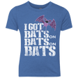 T-Shirts Vintage Royal / YXS Bats on Bats on Bats Youth Triblend T-Shirt