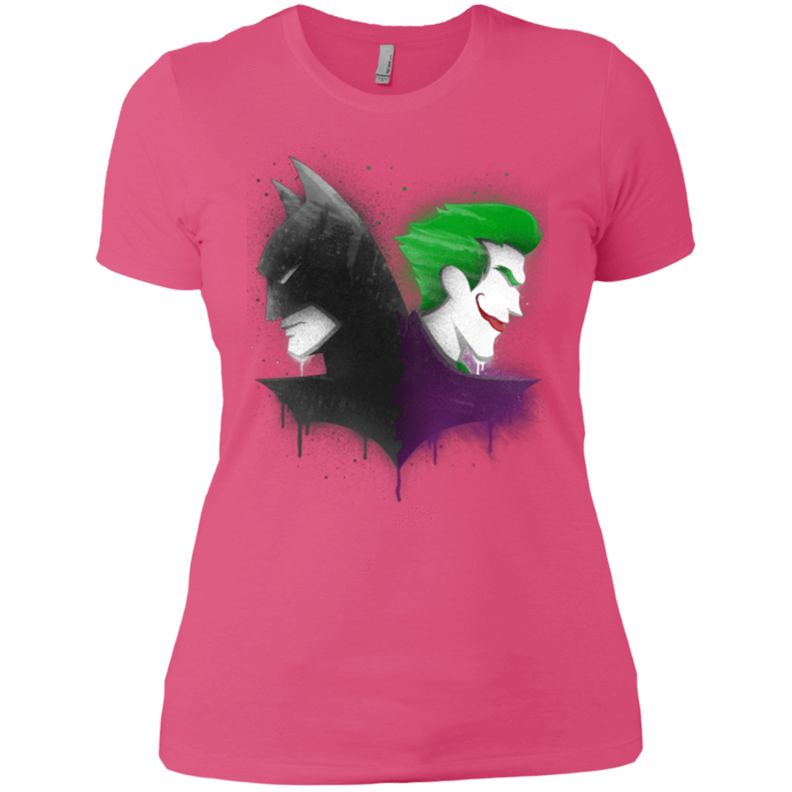 T-Shirts Hot Pink / X-Small Bats Women's Premium T-Shirt