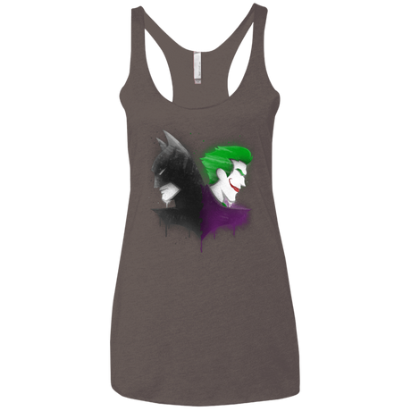 T-Shirts Macchiato / X-Small Bats Women's Triblend Racerback Tank
