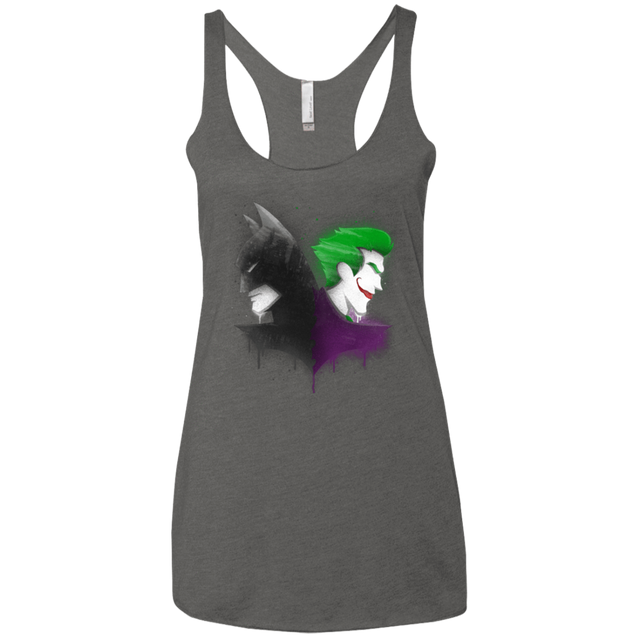 T-Shirts Premium Heather / X-Small Bats Women's Triblend Racerback Tank