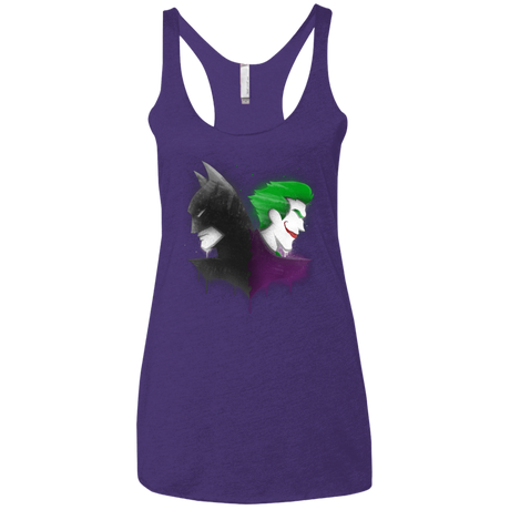 T-Shirts Purple / X-Small Bats Women's Triblend Racerback Tank