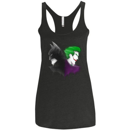 T-Shirts Vintage Black / X-Small Bats Women's Triblend Racerback Tank