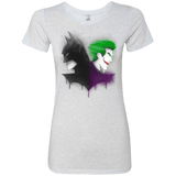 T-Shirts Heather White / Small Bats Women's Triblend T-Shirt