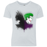 T-Shirts Heather White / YXS Bats Youth Triblend T-Shirt