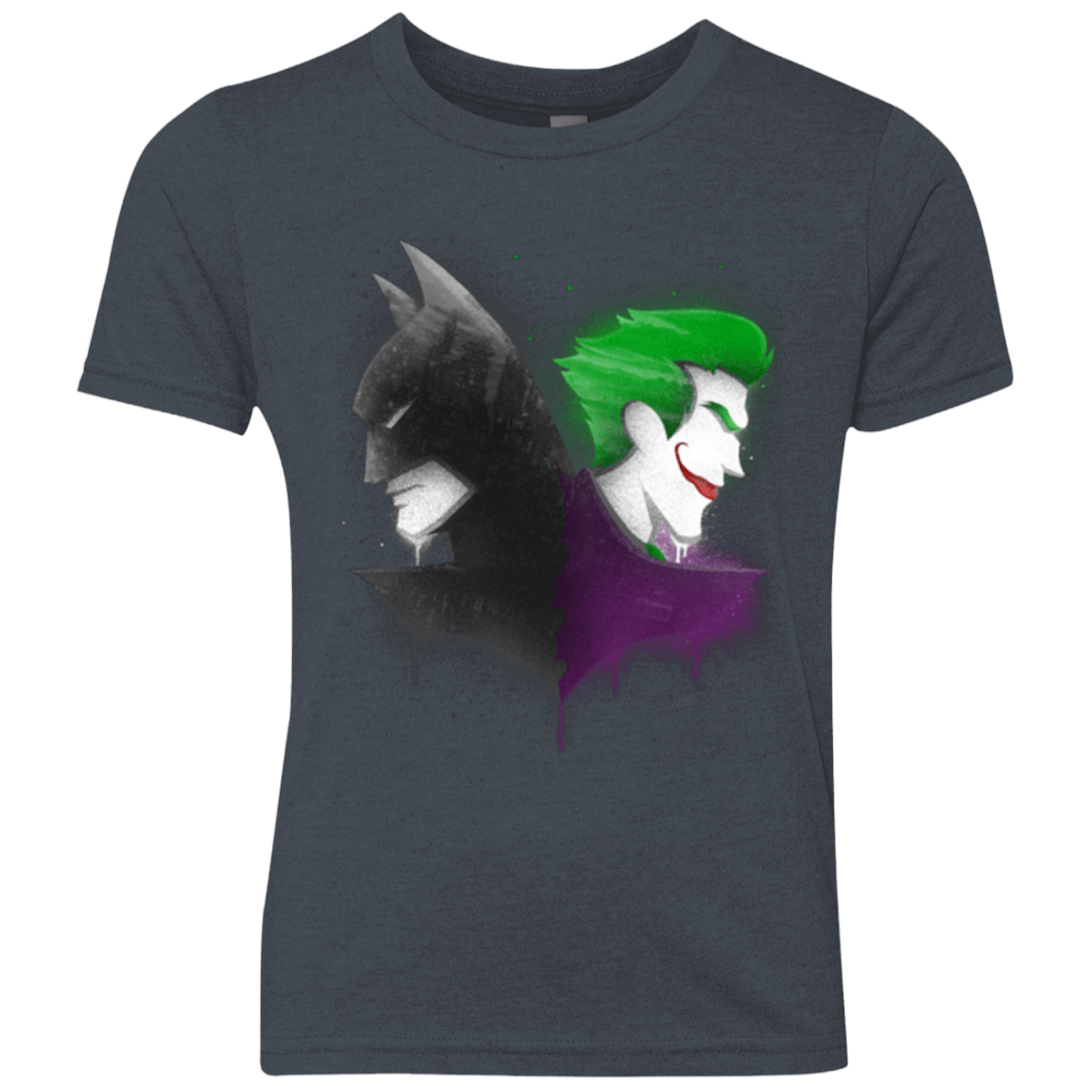 T-Shirts Vintage Navy / YXS Bats Youth Triblend T-Shirt