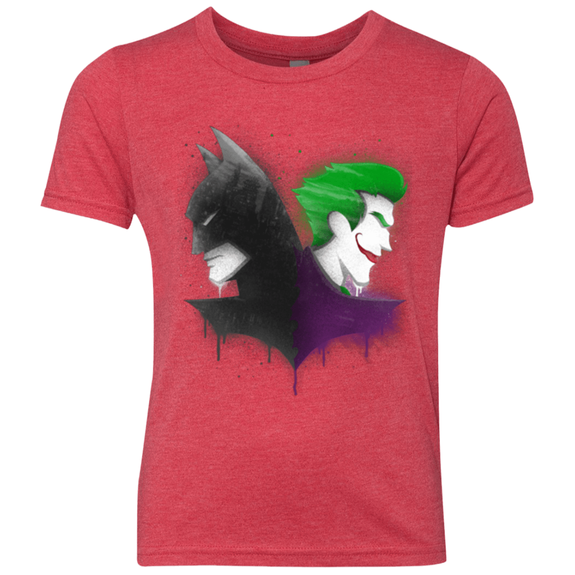 T-Shirts Vintage Red / YXS Bats Youth Triblend T-Shirt