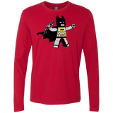 T-Shirts Red / Small Batsy Lego Men's Premium Long Sleeve