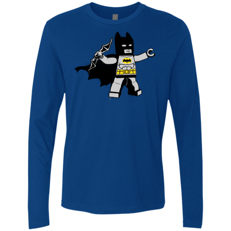 T-Shirts Royal / Small Batsy Lego Men's Premium Long Sleeve