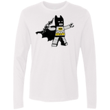 T-Shirts White / Small Batsy Lego Men's Premium Long Sleeve