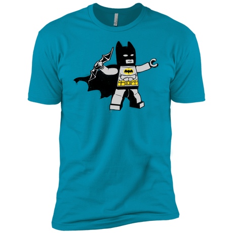 T-Shirts Turquoise / X-Small Batsy Lego Men's Premium T-Shirt