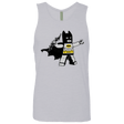T-Shirts Heather Grey / Small Batsy Lego Men's Premium Tank Top