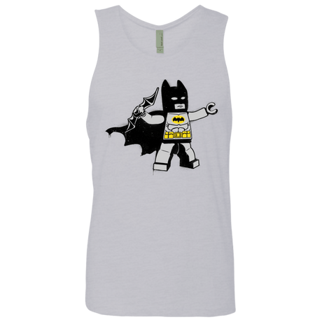 T-Shirts Heather Grey / Small Batsy Lego Men's Premium Tank Top