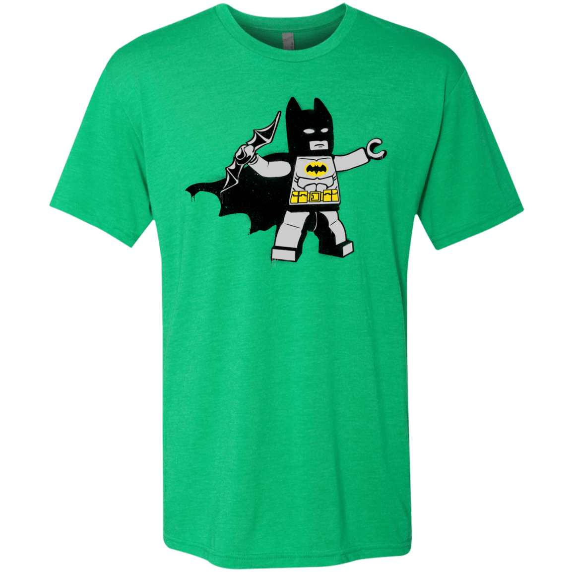 T-Shirts Envy / Small Batsy Lego Men's Triblend T-Shirt