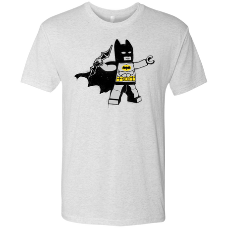 T-Shirts Heather White / Small Batsy Lego Men's Triblend T-Shirt