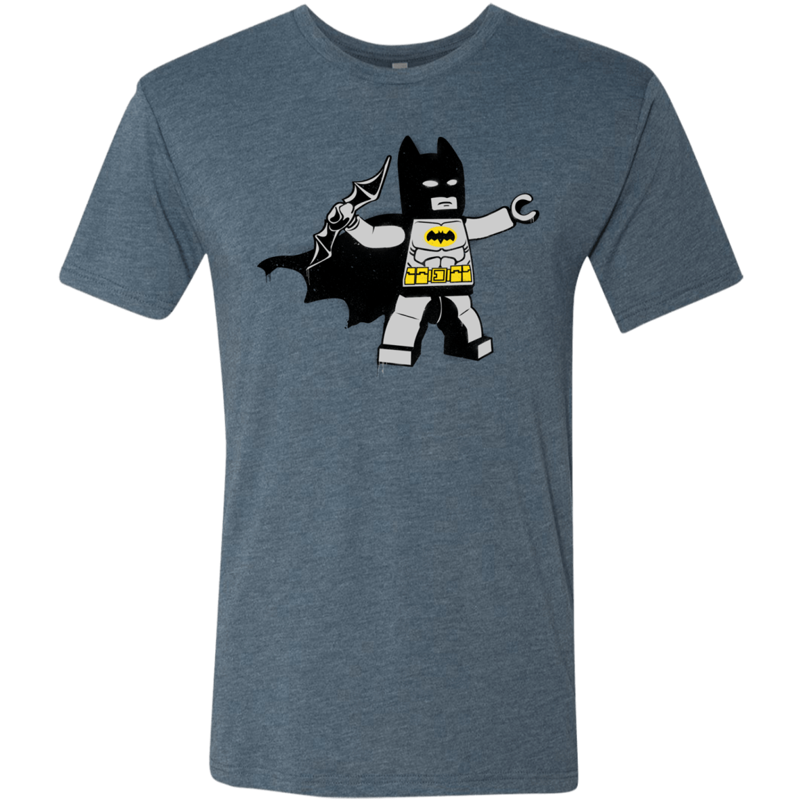 T-Shirts Indigo / Small Batsy Lego Men's Triblend T-Shirt