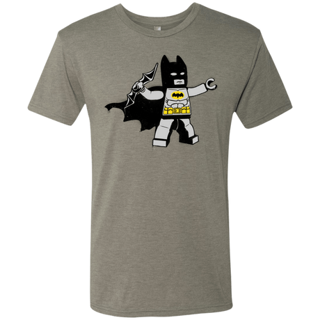 T-Shirts Venetian Grey / Small Batsy Lego Men's Triblend T-Shirt