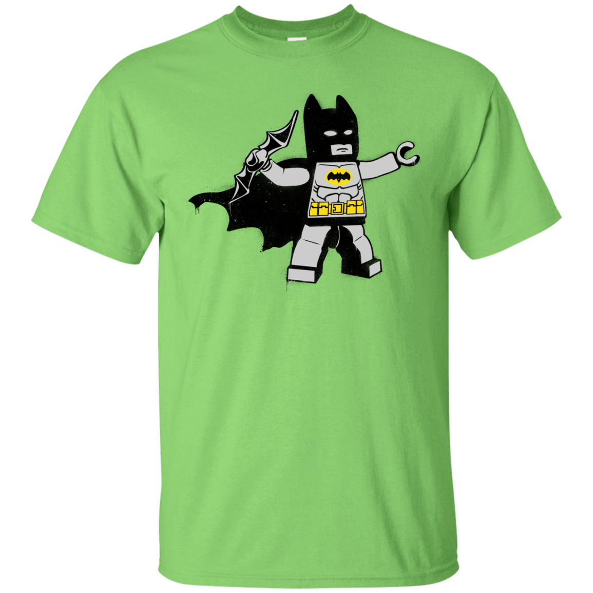 T-Shirts Lime / Small Batsy Lego T-Shirt