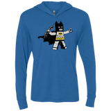 T-Shirts Vintage Royal / X-Small Batsy Lego Triblend Long Sleeve Hoodie Tee