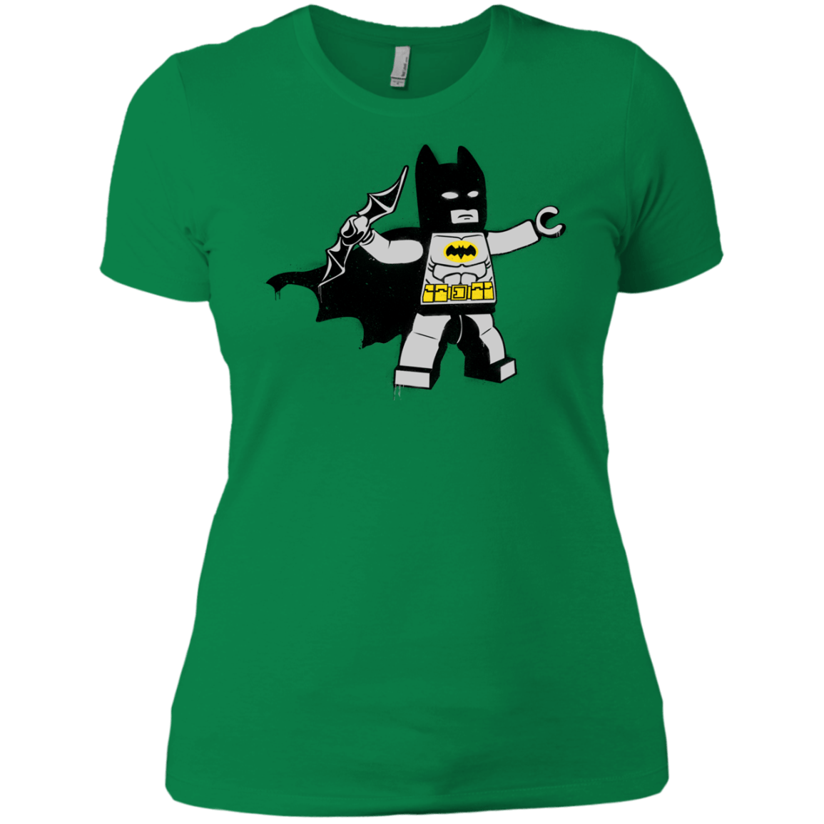 T-Shirts Kelly Green / X-Small Batsy Lego Women's Premium T-Shirt