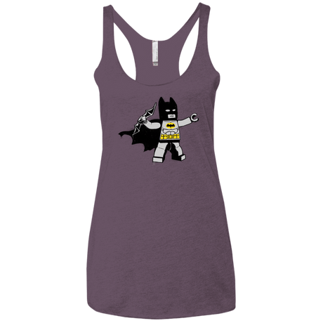 T-Shirts Vintage Purple / X-Small Batsy Lego Women's Triblend Racerback Tank