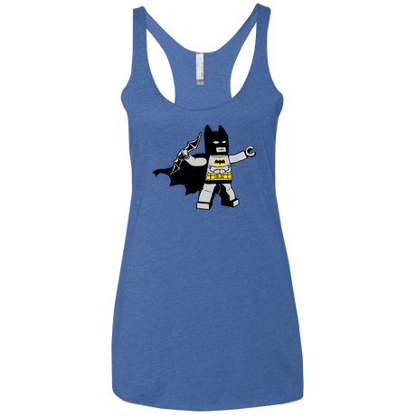 T-Shirts Vintage Royal / X-Small Batsy Lego Women's Triblend Racerback Tank