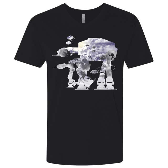 T-Shirts Black / X-Small Battle at Echo Men's Premium V-Neck