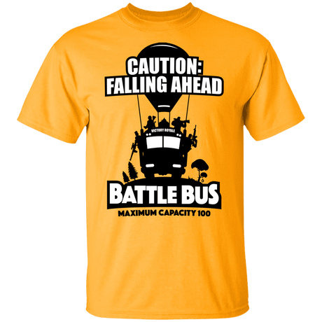 T-Shirts Gold / YXS Battle Bus Youth T-Shirt