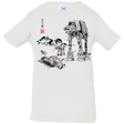 T-Shirts White / 6 Months Battle in the Snow Sumi e Infant Premium T-Shirt