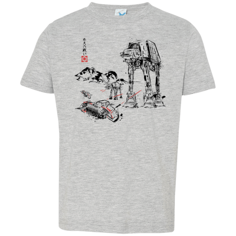 T-Shirts Heather / 2T Battle in the Snow Sumi e Toddler Premium T-Shirt