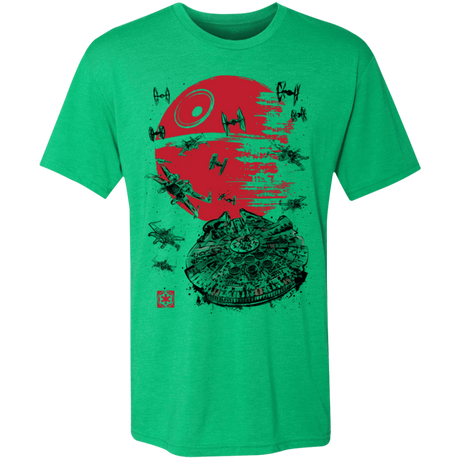 T-Shirts Envy / S Battle of Endor Men's Triblend T-Shirt