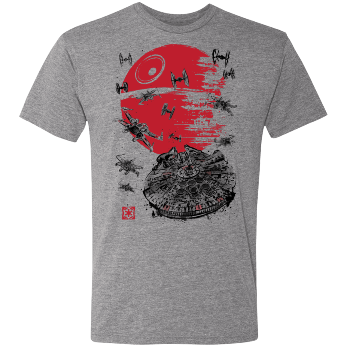 T-Shirts Premium Heather / S Battle of Endor Men's Triblend T-Shirt