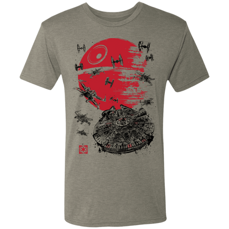 T-Shirts Venetian Grey / S Battle of Endor Men's Triblend T-Shirt