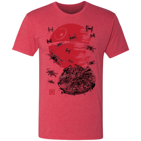 T-Shirts Vintage Red / S Battle of Endor Men's Triblend T-Shirt