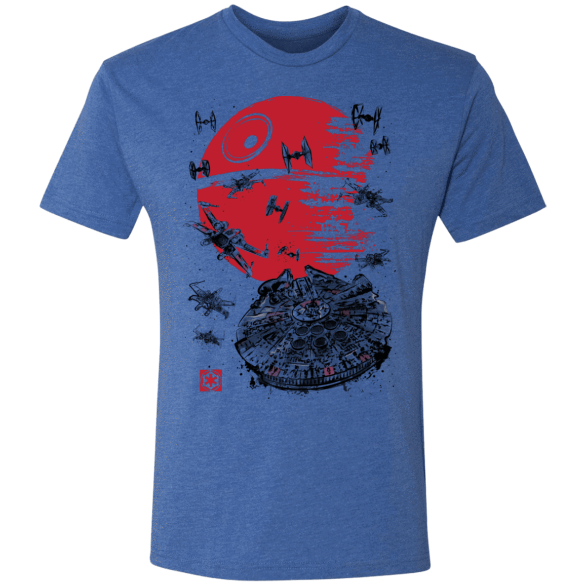 T-Shirts Vintage Royal / S Battle of Endor Men's Triblend T-Shirt