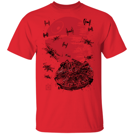 T-Shirts Red / S Battle of Endor T-Shirt