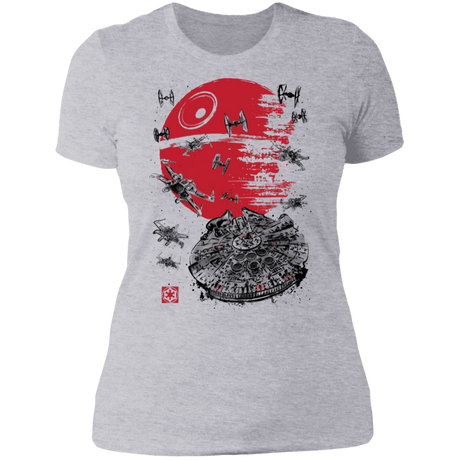 T-Shirts Heather Grey / S Battle of Endor Women's Premium T-Shirt
